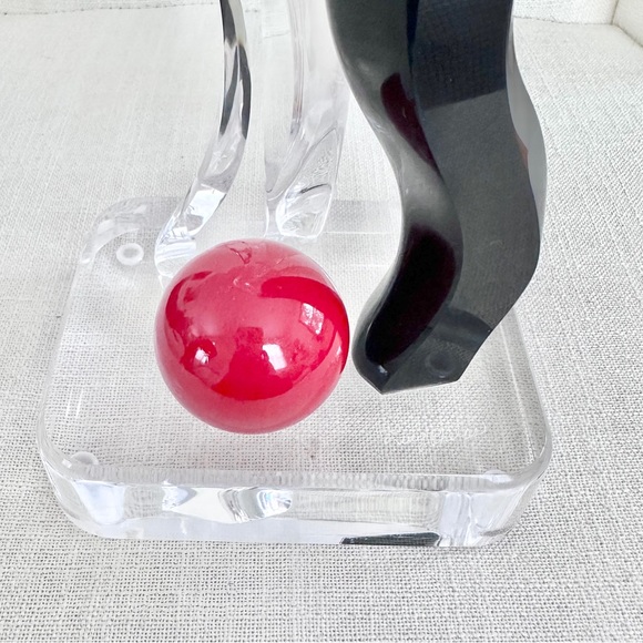 Lucy Phelps The Gathering Handmade Acrylic Abstract Sculpture Signed - Picture 3 of 8